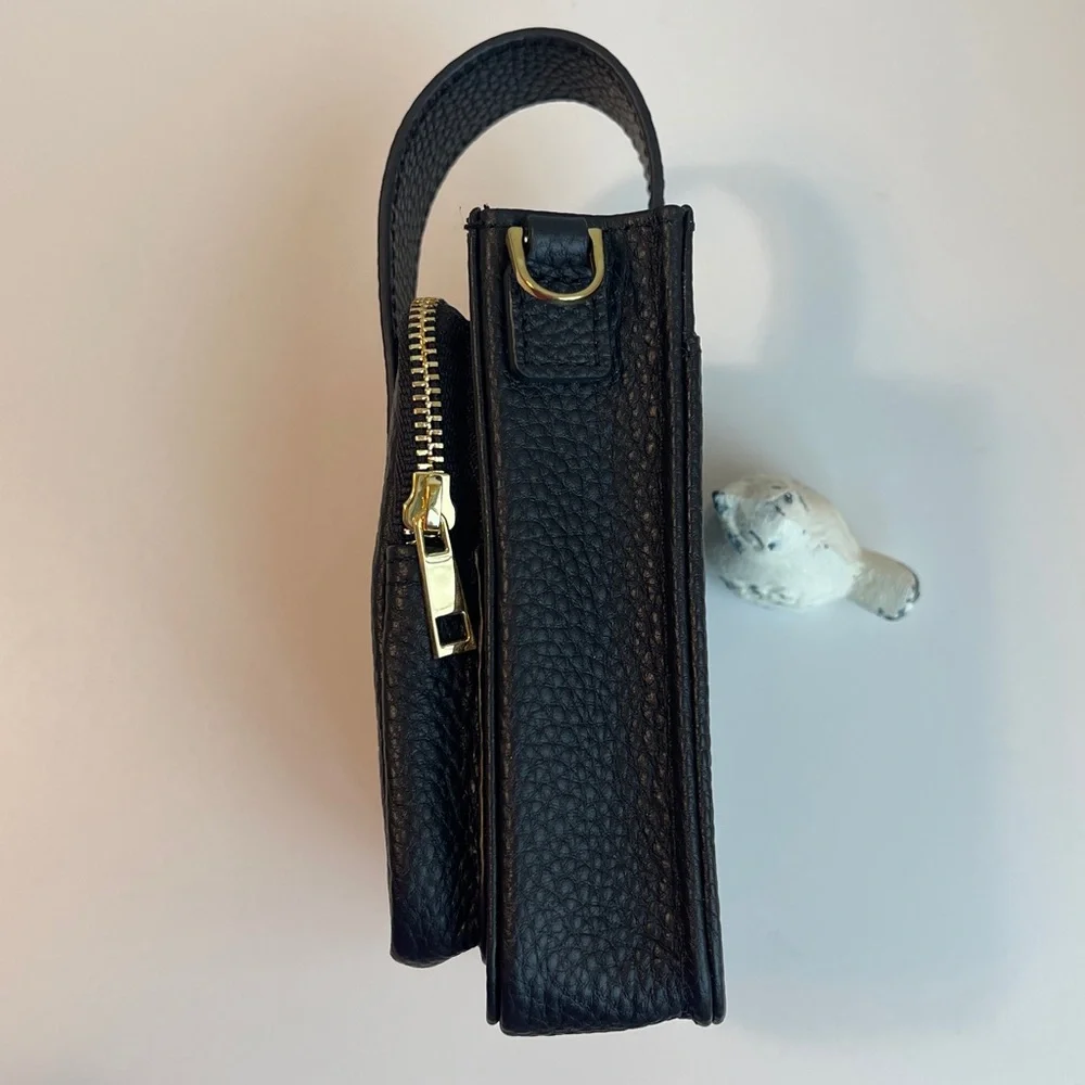 Bandolier Hailey Holster Crossbody Phone Bag In Black/Gold